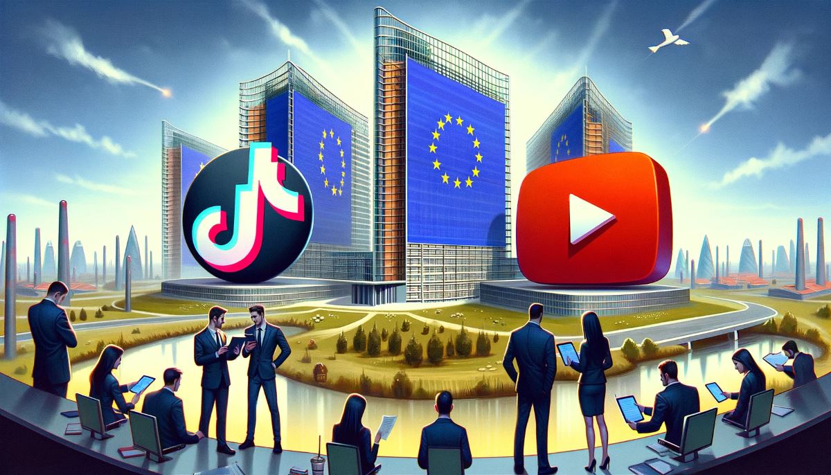 Commission Européenne enquête sur TikTok et YouTube